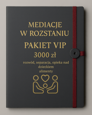 Mediacje w rozstaniu Pakiet VIP